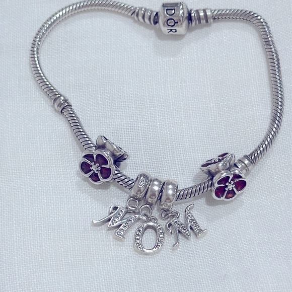 Pandora Mother’s Charm Bracelet - Picture 1 of 3
